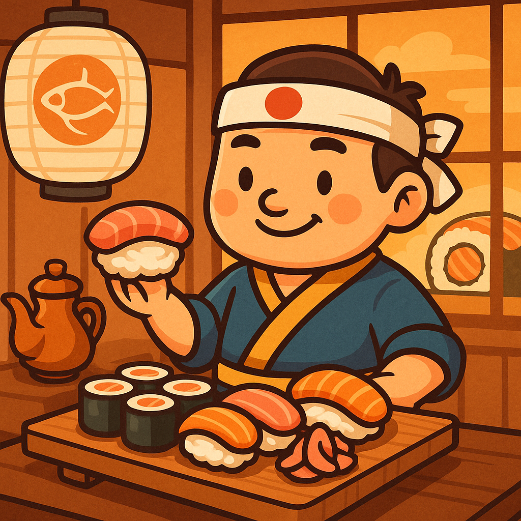 postramfark Sushi Slot Hero Image